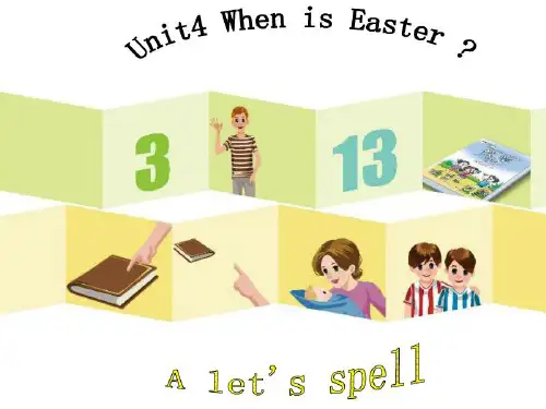 五年级英语下册 Unit 4《When is Easter》课件2 人教P