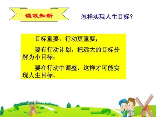 政治课件-意志的特征