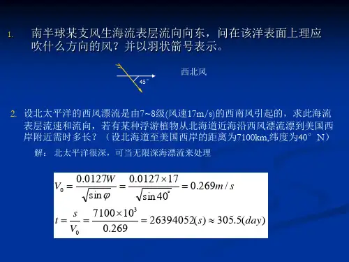 厦门大学海洋科学导论课件(水文部分)lect11_1107