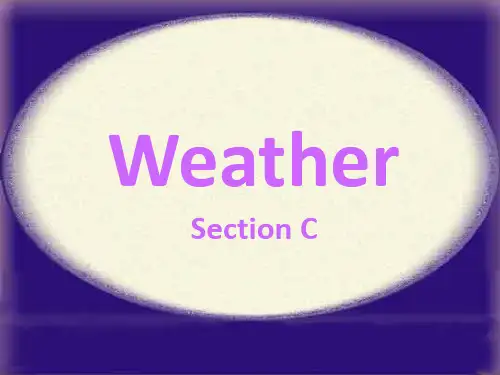 Unit5 What's the weather like today PPT课件