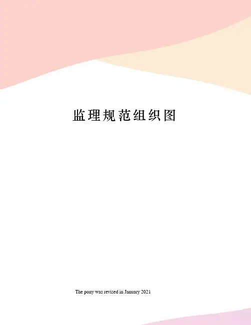 监理规范组织图 2