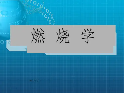 燃烧学 第六章 液体燃料的燃烧_OK