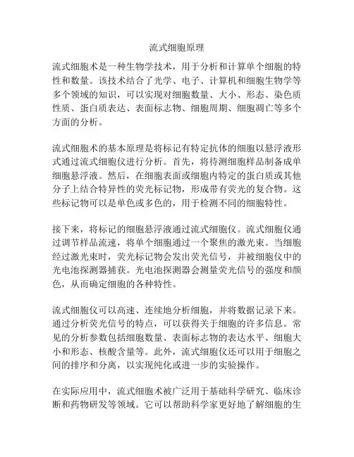 流式细胞原理