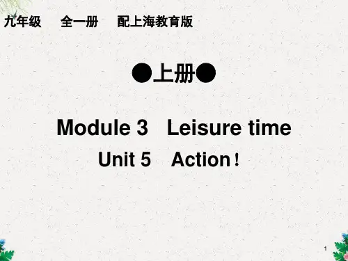 九年级英语(上海教育版版)上册课件：Module 3-Unit5(共82张PPT)
