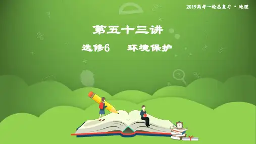 2020年高考地理一轮复习  环境保护课件