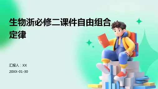 生物浙必修二课件自由组合定律