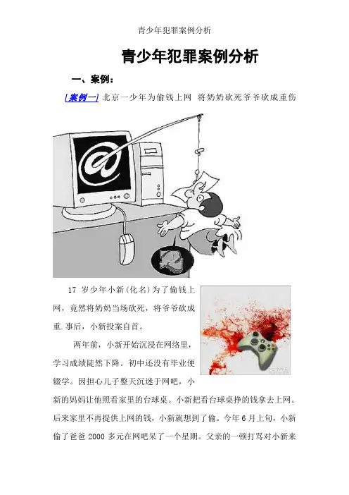 青少年犯罪案例分析