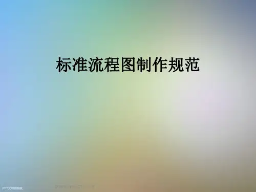 标准流程图制作规范
