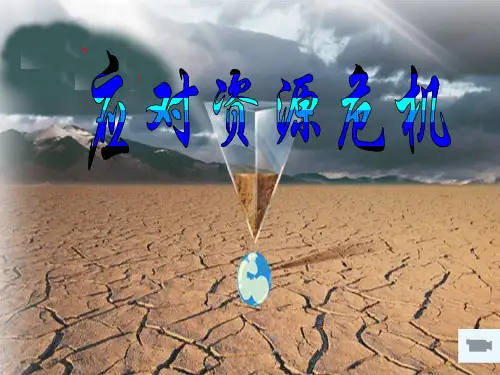 应对水资源危机PPT课件