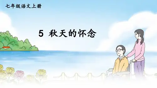 第5课《秋天的怀念》课件(共18张)统编版语文七年级上册