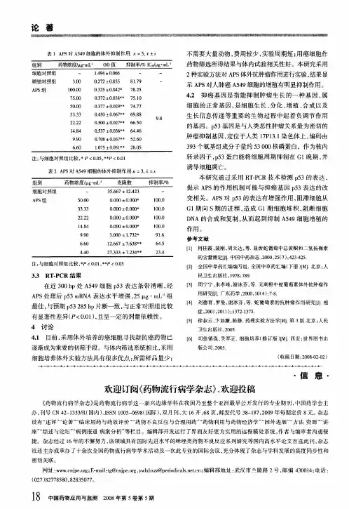 欢迎订阅《药物流行病学杂志》、欢迎投稿