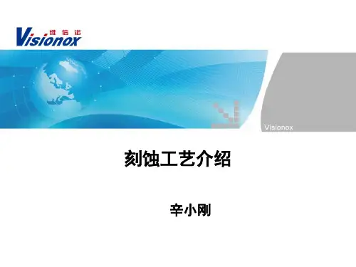 刻蚀工艺介绍