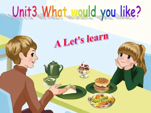pep五年级英语上册Unit 3 A lets learn-优质课件