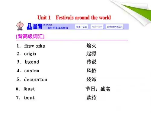 人教版高中英语必修三Unit_1_Festivals_around_the_world (3)
