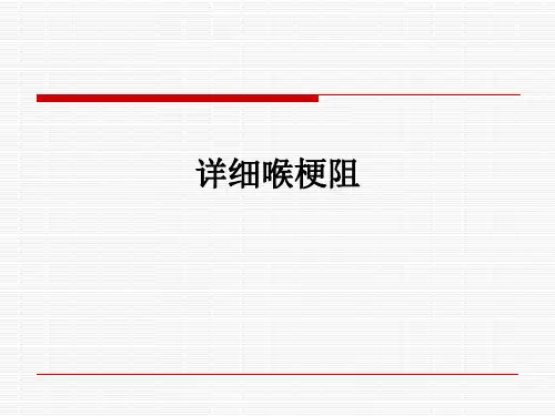 详细喉梗阻ppt课件