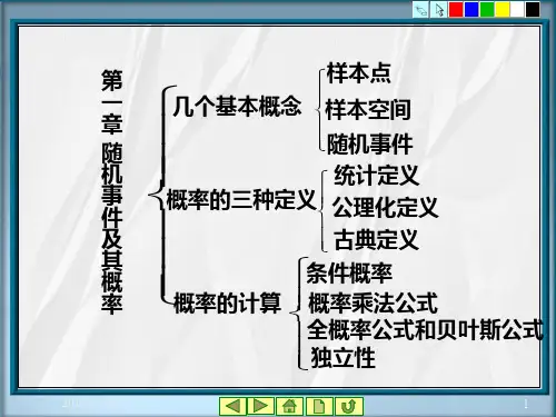 概率统计教学资料-1-2节第2章随机变量及其分布