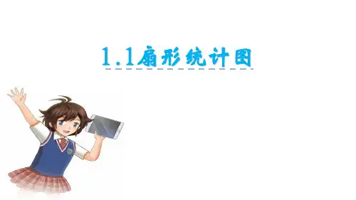 苏教版六年级数学下册第一单元-1.1扇形统计图