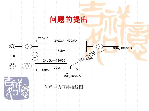 第三章简单电力系统的潮流计算共53页PPT资料