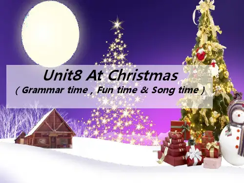 5A英语五年级上册(牛津译林版)Unit8 At Christmas第2课时公开课课件