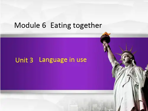 2021春外研版九年级英语下册 Module 6 M6 Unit 3