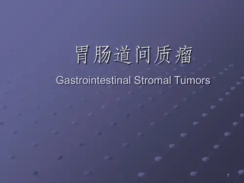胃肠道间质瘤ppt课件