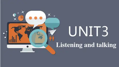 Unit3ListeningandTalking课件-高中英语人教版必修第二册