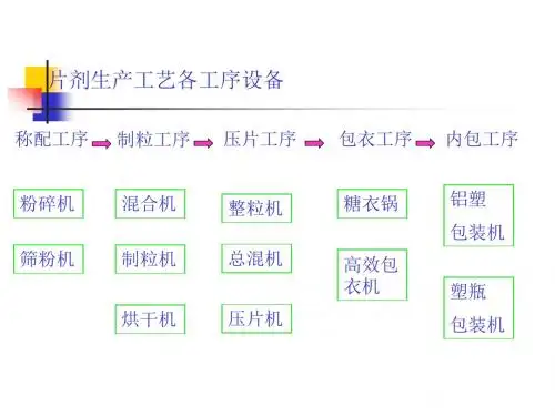 【PPT】第三章粉碎过筛混合设备 - 片剂生产工艺各工序设备汇编