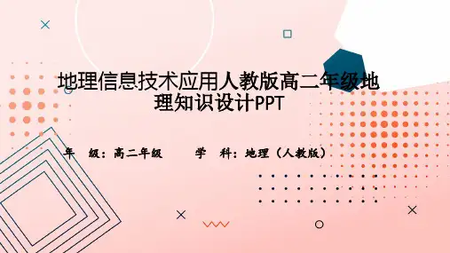 地理信息技术应用人教版高二年级地理知识设计PPT