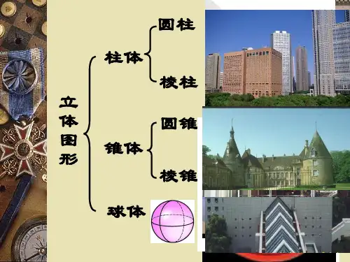 某些立体图形的展开图