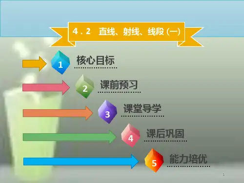 七年级数学上册 第四章 几何图形初步 4.2 直线、射线、线段(一)优质课件 (新版)新人教版