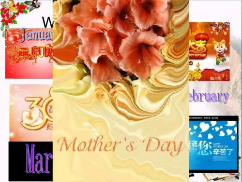六年级英语下册Unit4《Mother’sday》(PartA) 优秀课件2(新版)闽教版