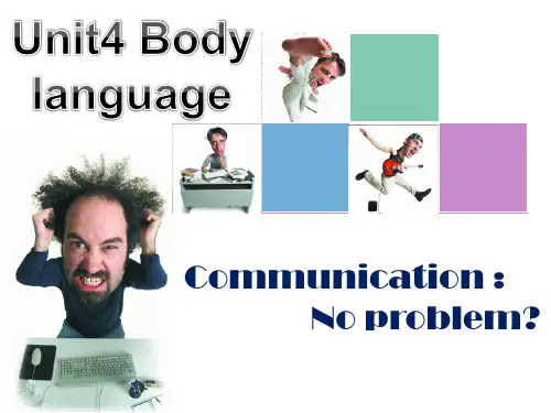 人教版高中英语必修4Unit4Bodylanguagecommunication课件