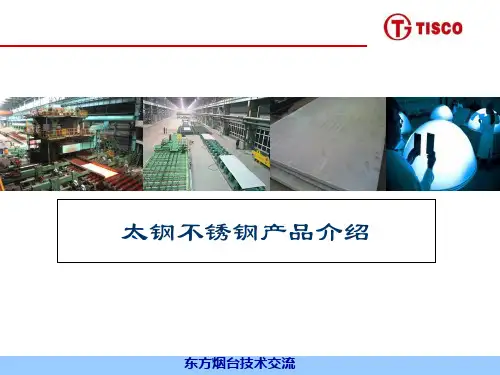 【2019年整理】技术交流-太钢不锈钢产品介绍