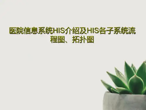 医院信息系统HIS介绍及HIS各子系统流程图、拓扑图共77页PPT