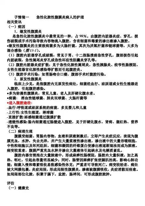 腹膜炎
