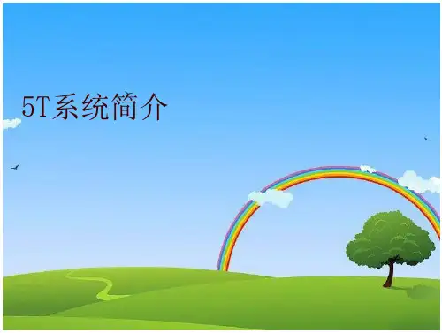 5t系统简介教学文案