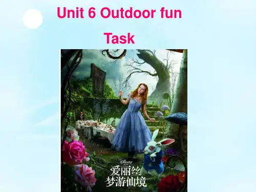 牛津译林初中英语七下Unit 6 Outdoor fun Main Task课件 