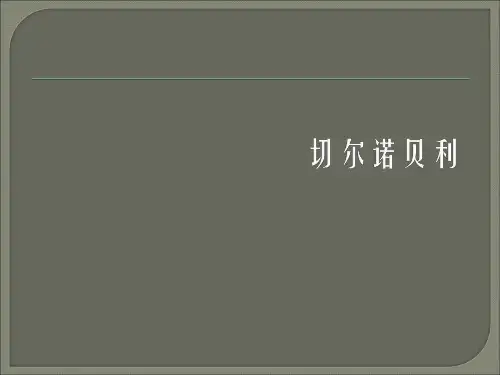 课件资料：人类悲歌之切尔诺贝利事故