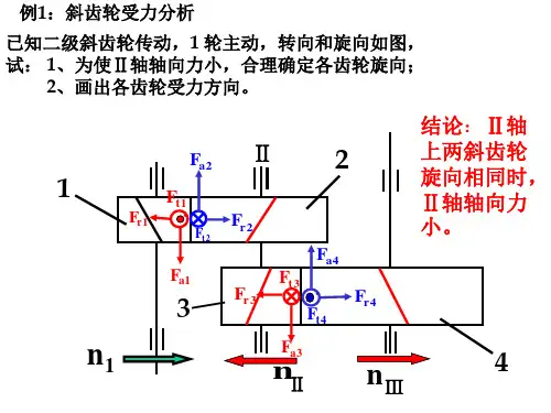 齿轮 、连杆机构、轮系计算题
