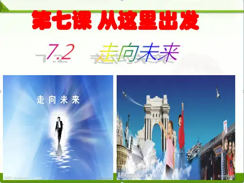 人教部编版九年级道德与法治下册课件：7.2走向未来课件(共44张PPT)