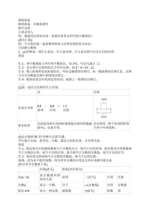 正比例与反比例