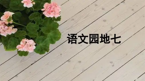 五年级上册语文园地七人教部编版PPT