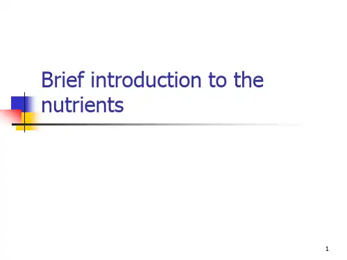 实用动物营养学PPT演示课件