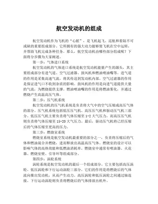 航空发动机的组成