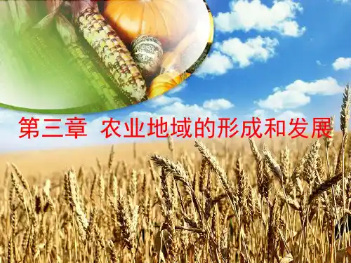 【课件】高考一轮复习农业地域类型