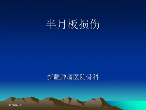 半月板损伤标准