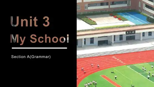 Unit 3 Section A (Grammar)课件 人教版(2024)英语七年级上册