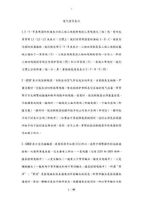 电路元器件图形符号