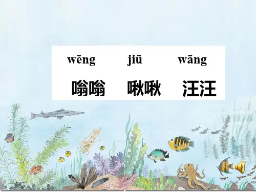 人教(部编版)三年级下册语文课件：23海底世界(共24张PPT)