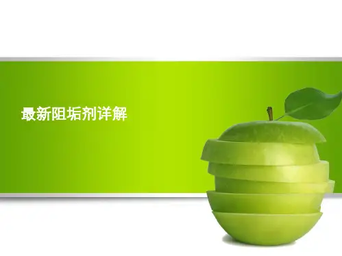 阻垢剂详解图文(共9张PPT)